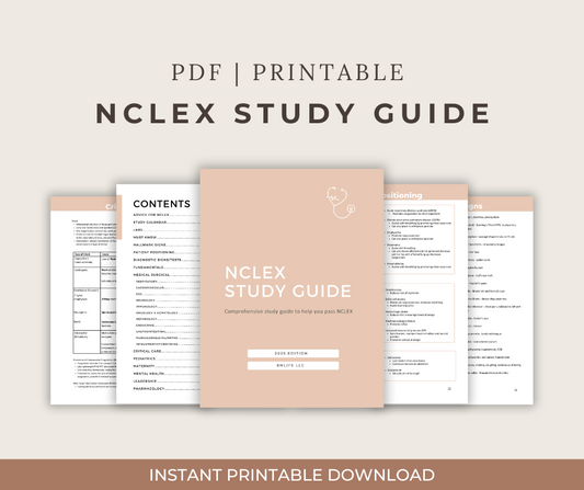 NCLEX Study Guide - PDF